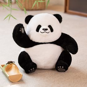 Plush Toy National Treasure Panda Doll Pillow (Option: Cute Blue-30cm)