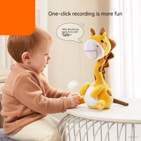 Baby Puzzle Training Interactive Doll Toys (Option: Giraffe)