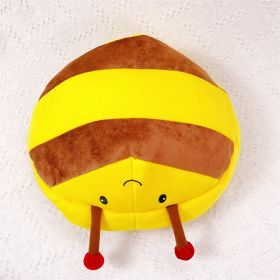 Cartoon Bee Pillow Wearable Plush Toy (Option: Bee Wearable Pillow-50cm)