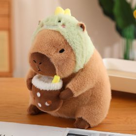 Capybara Gate Doll Plush Toys (Option: Dinosaur Style-30cm)