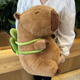 Birthday Hat Capabala Cute Capybara Plush Toy (Option: M Birthday Style-As Shown In The Figure)