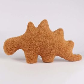 Dinosaur Chicken Block Pillow Doll (Option: Stegosaurus-30cm)