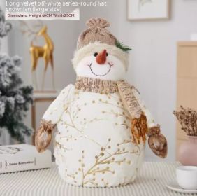 Christmas Decoration Old Man Snowman Alpaca (Option: C)