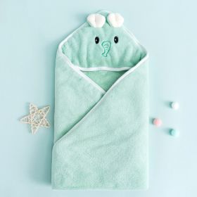 Newborn Baby Cotton Quilt Goes Out (Option: Green-80x80cm)