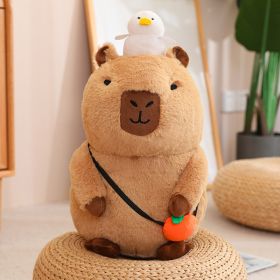 Capybara Plush Toy Cute Doll (Option: Sitting posture-20cm)