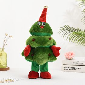 Plush Electric Dancing Singing Toy (Option: Christmas Tree-40cm)