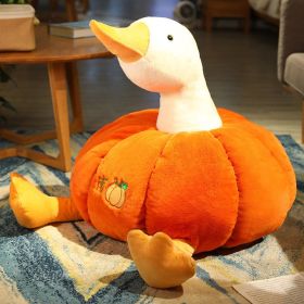 Pumpkin Duck Plush Doll Creative Funny (Option: Pumpkin Duck-50cm)