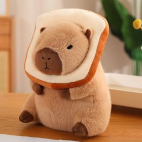 Capybara Gate Doll Plush Toys (Option: Bread Style-30cm)