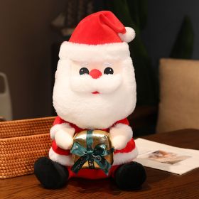 Fashion Simple Christmas Plush Toy Decoration (Option: Red Santa Claus-28cm)