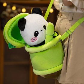 National Treasure Panda Doll Plush Toy (Option: Backpack-35cm-Ordinary Packaging)