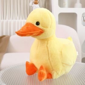 Creative Ducklings Plush Toy Net Pocket (Option: Yellow-44x40x28CM)