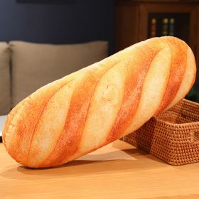 Soft And Adorable Replica Bread Pillow Plush Toy Long Pillow (Option: Replica Bread-1 M)